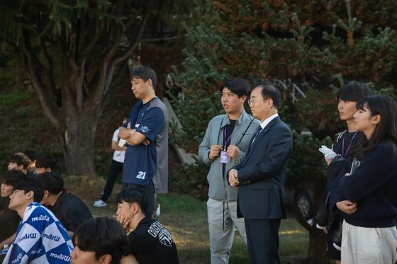 제50대 총학생회 JJ체전 격려